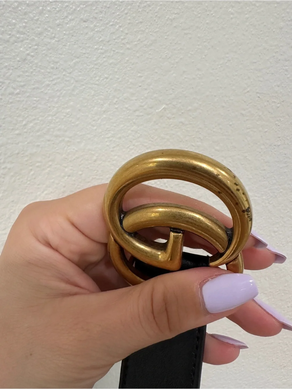 Gucci GG Marmont Leather belt